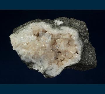 PE05 Dolomite with Gypsum (var. Selenite) from Lafarge Corp. Quarry, Lockport, Niagra Co., New York PE05 Dolomite with Gypsum (var. Selenite) from Lafarge Corp. Quarry, Lockport, Niagra Co., New York
