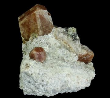 SC012 Grossular garnet from Sierra de Cruces, Municipio de Sierra Mojada, Coahuila, Mexico